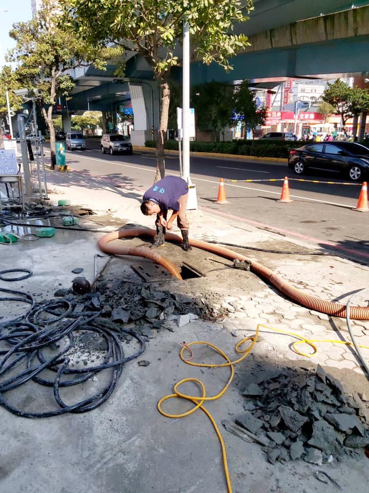 高雄水刀通管 保慶實業 清水溝 高雄清水溝