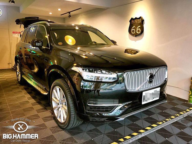 Volvo XC90 後尾門極度深凹痕修復(鋁合金)