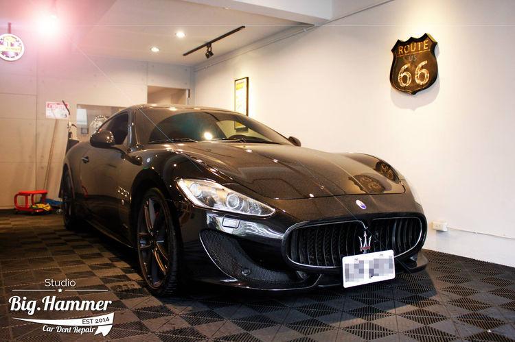 Maserati GranTurismo Sport 葉子板鋁合金凹痕修復