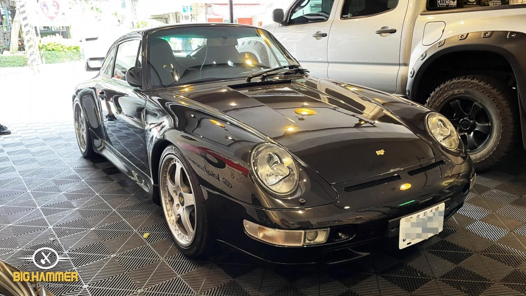 Porsche RUF 葉子板凹痕修復