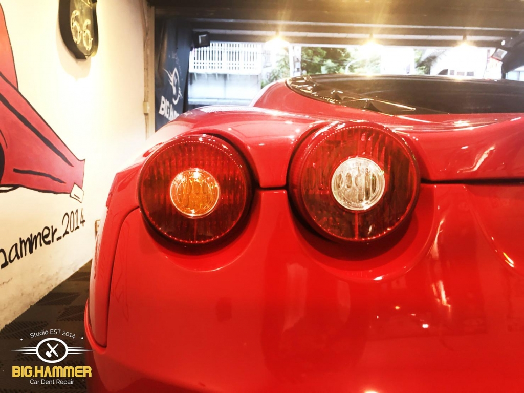 Ferrari F430 Coupe 車門鋁合金凹痕修復