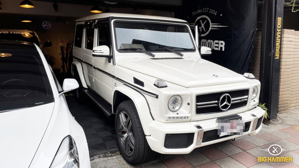 Mercedes-Benz G63 車門凹痕修復