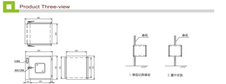 傳遞箱 PASS BOX