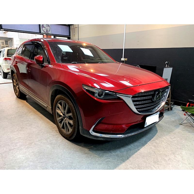 MAZDA CX-9 紅  車門修復｜台中汽車凹痕處理推薦｜大里汽車凹痕處理推薦