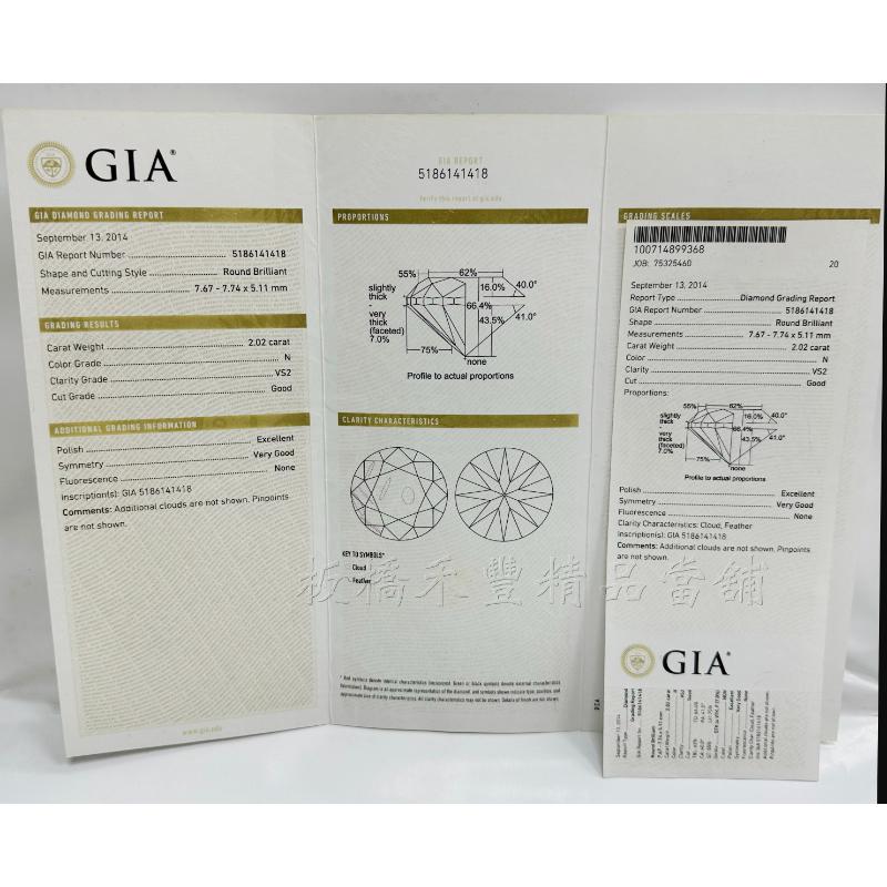 黃K豪華戒台｜ GIA 鑽石 ｜附證書｜鑽石戒指