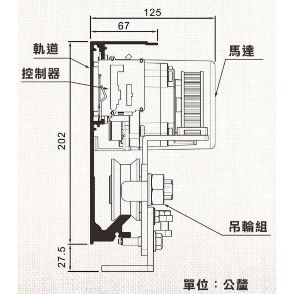 HW-A-2 氣密門單向横開式