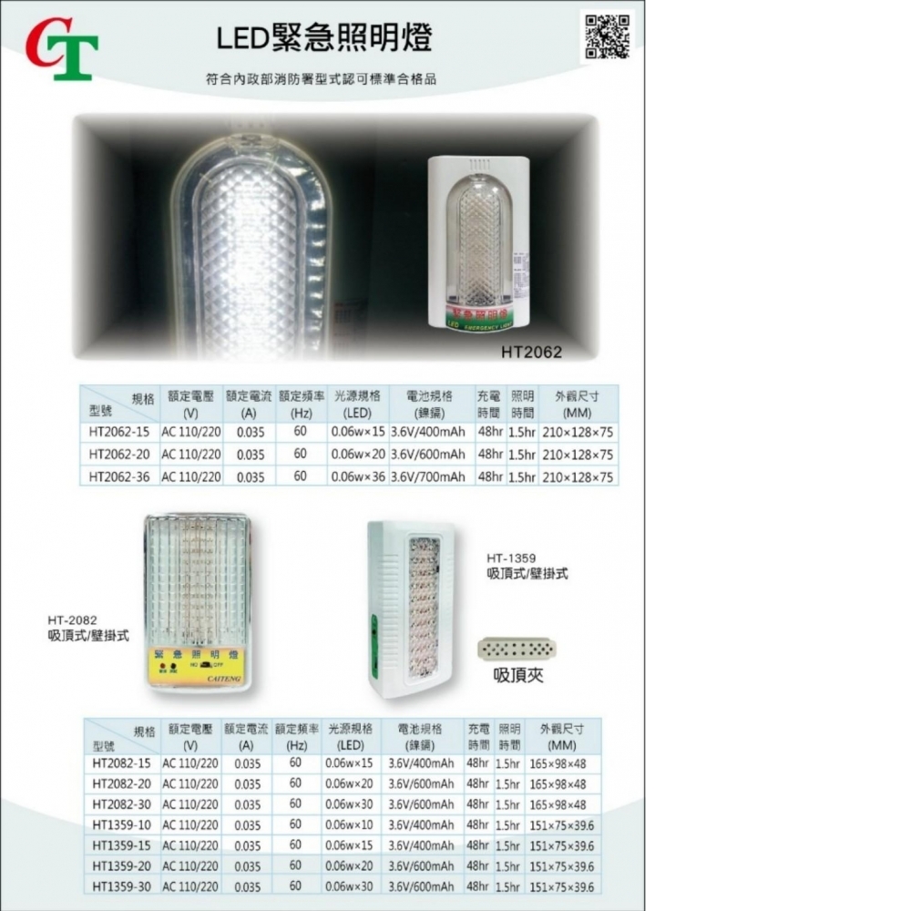 緊急照明燈