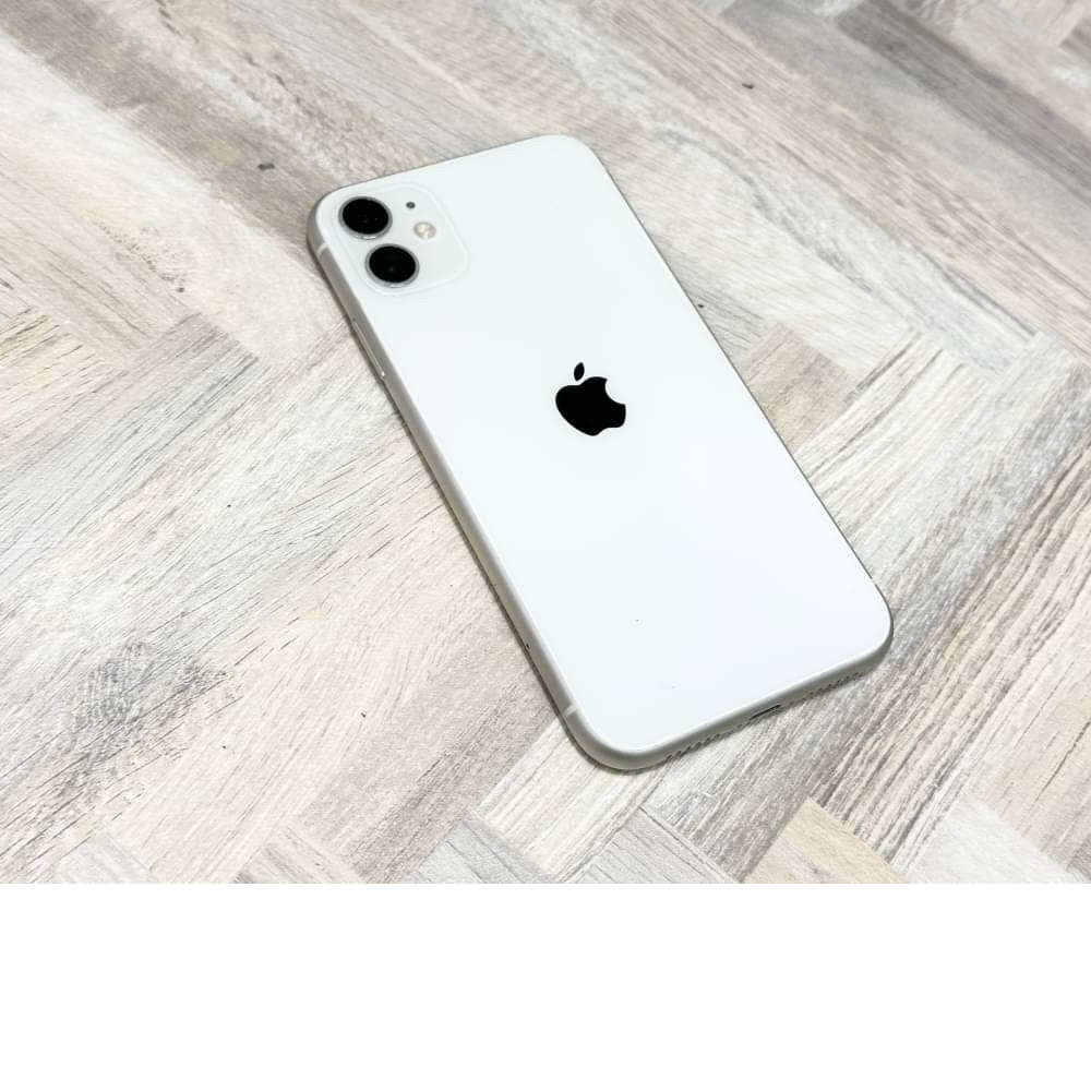 IPhone 11 256G白色 電池 98展示機 完全無傷無盒裝  附配件