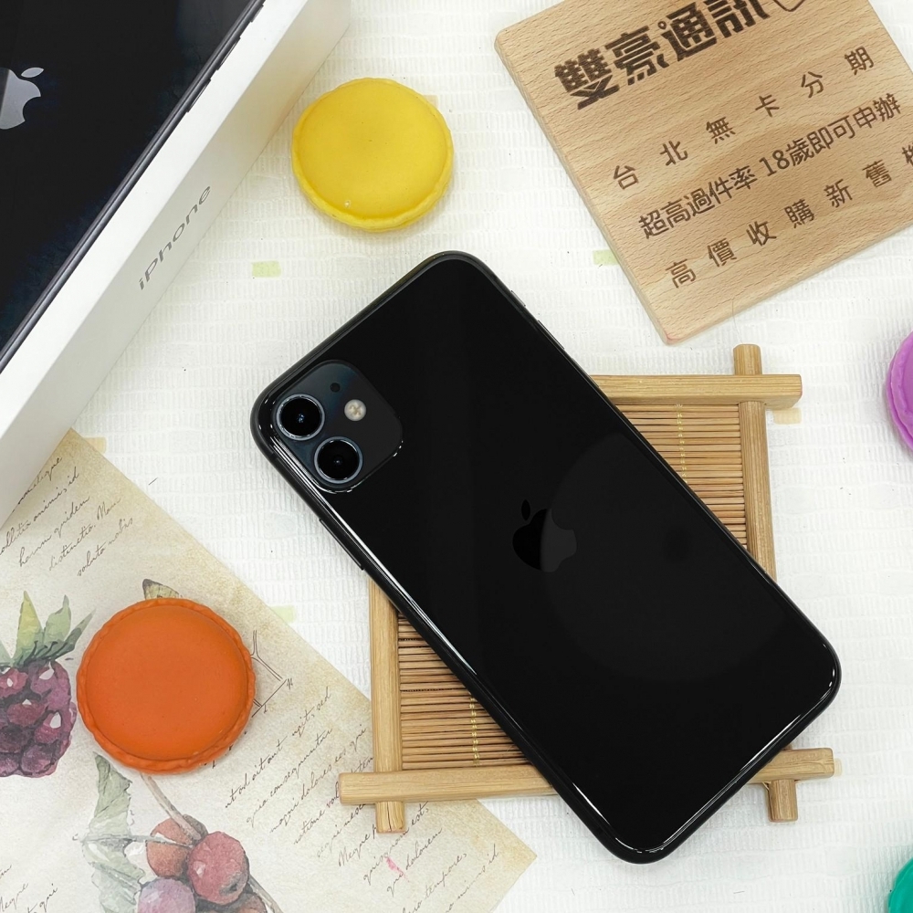 IPHONE 11 128G 黑色 電池100% 