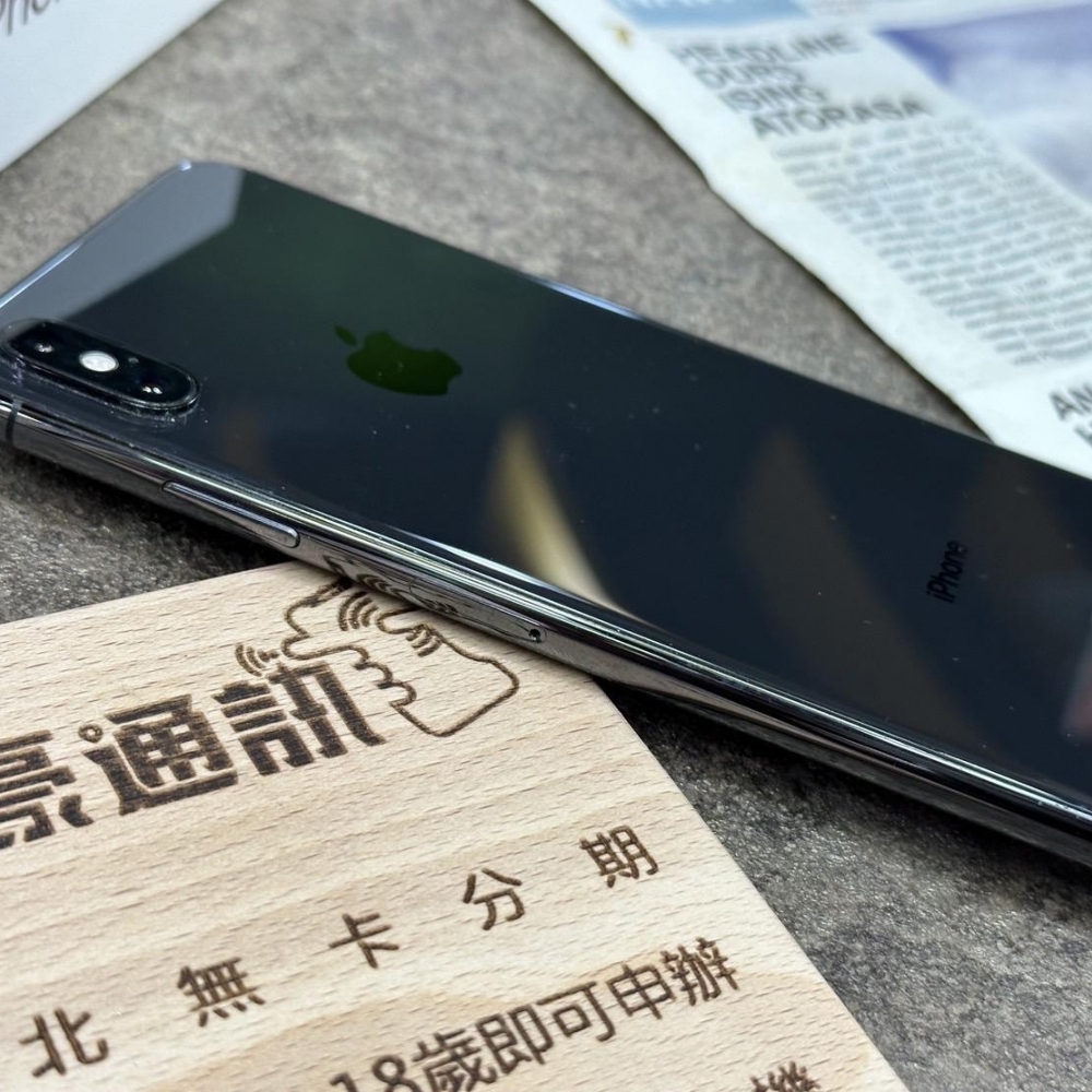 iPhone XS Max 256G 黑 電池86% 有盒裝 有配件