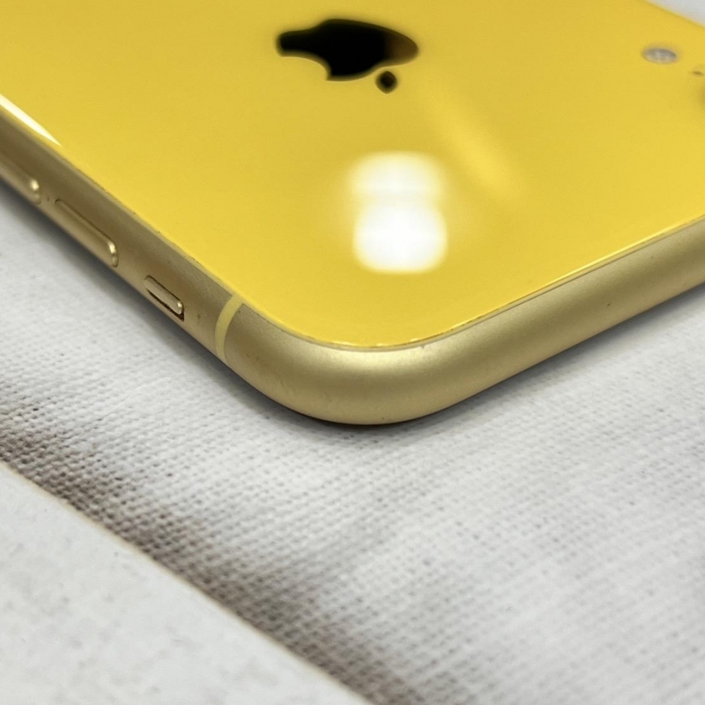 iPhone XR 64G 黃 電池81% 無盒裝 有配件