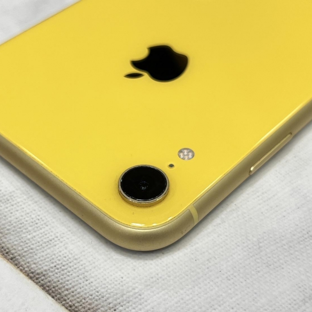 iPhone XR 64G 黃 電池81% 無盒裝 有配件