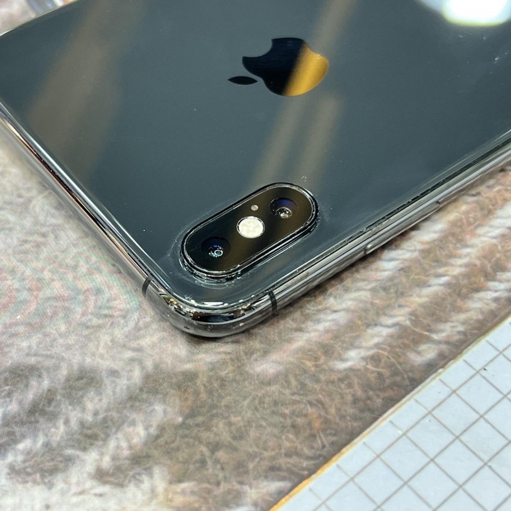 iPhone XS Max 256G 黑 電池100%  有盒裝 有配件