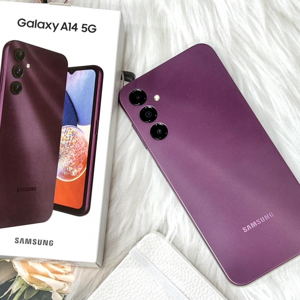 SAMSUNG Galaxy A14 5G(4+128G) 紅 續約新機 有盒裝配件 長輩機 備用機