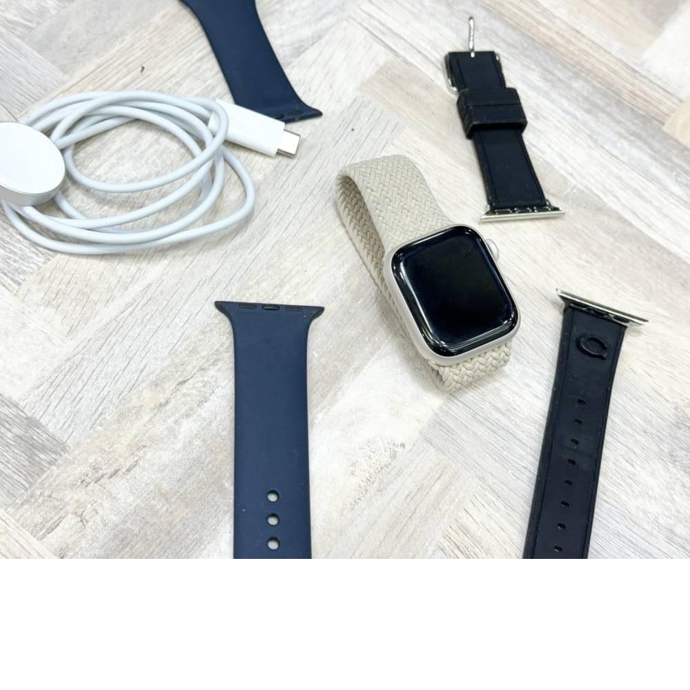 Apple Watch S8 GPS 版 41MM 電池100%   無盒裝有配件 錶帶3選一