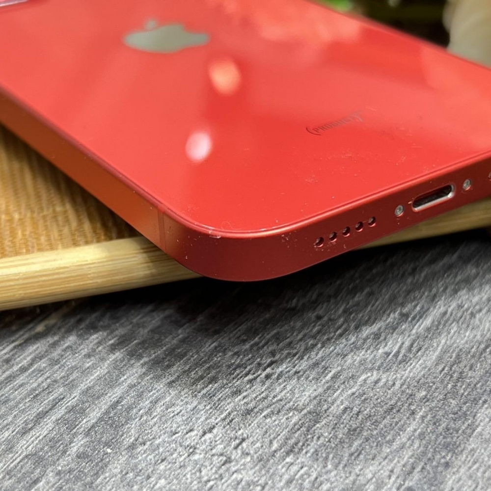 iPhone 12 128G 紅 電池82% 全機無傷 漂亮機 有盒裝配件