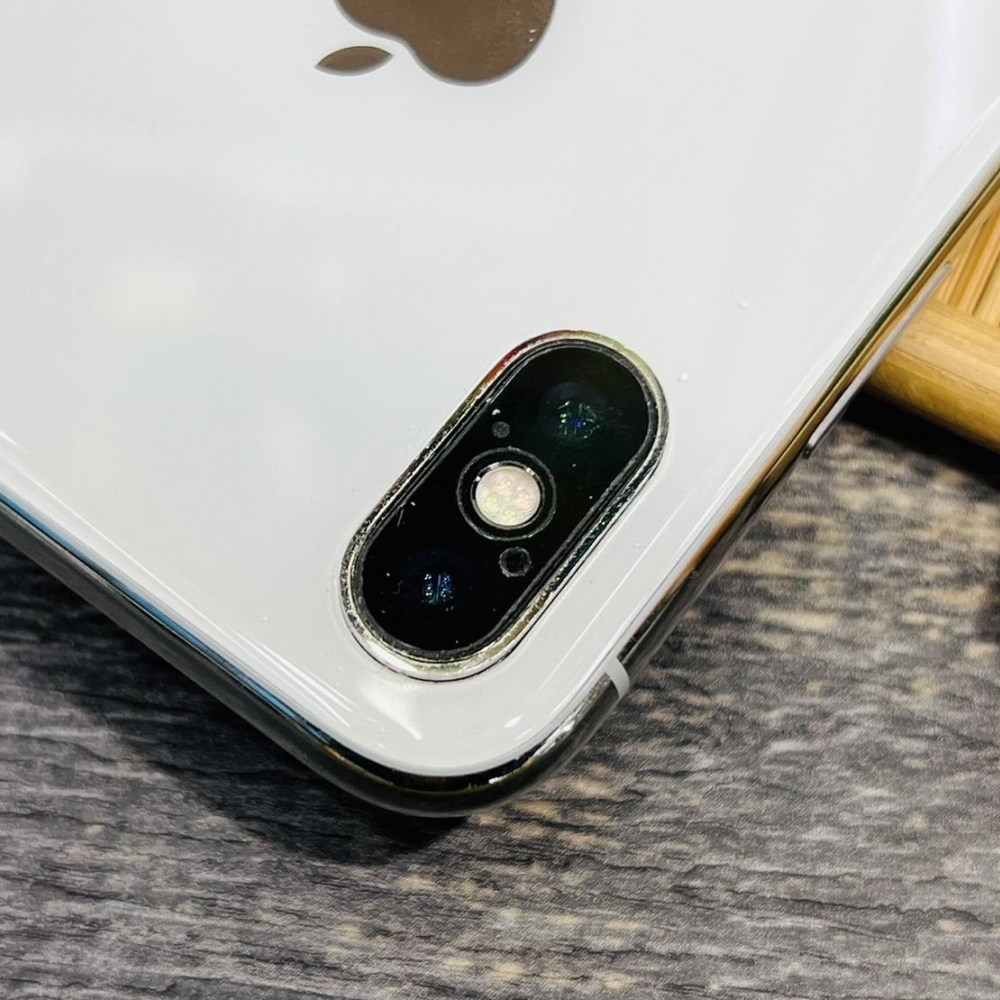 iPhone X 64G 白 電池89% 戰損版 更換副廠螢幕 Face ID已壞 後置錄影只有話筒