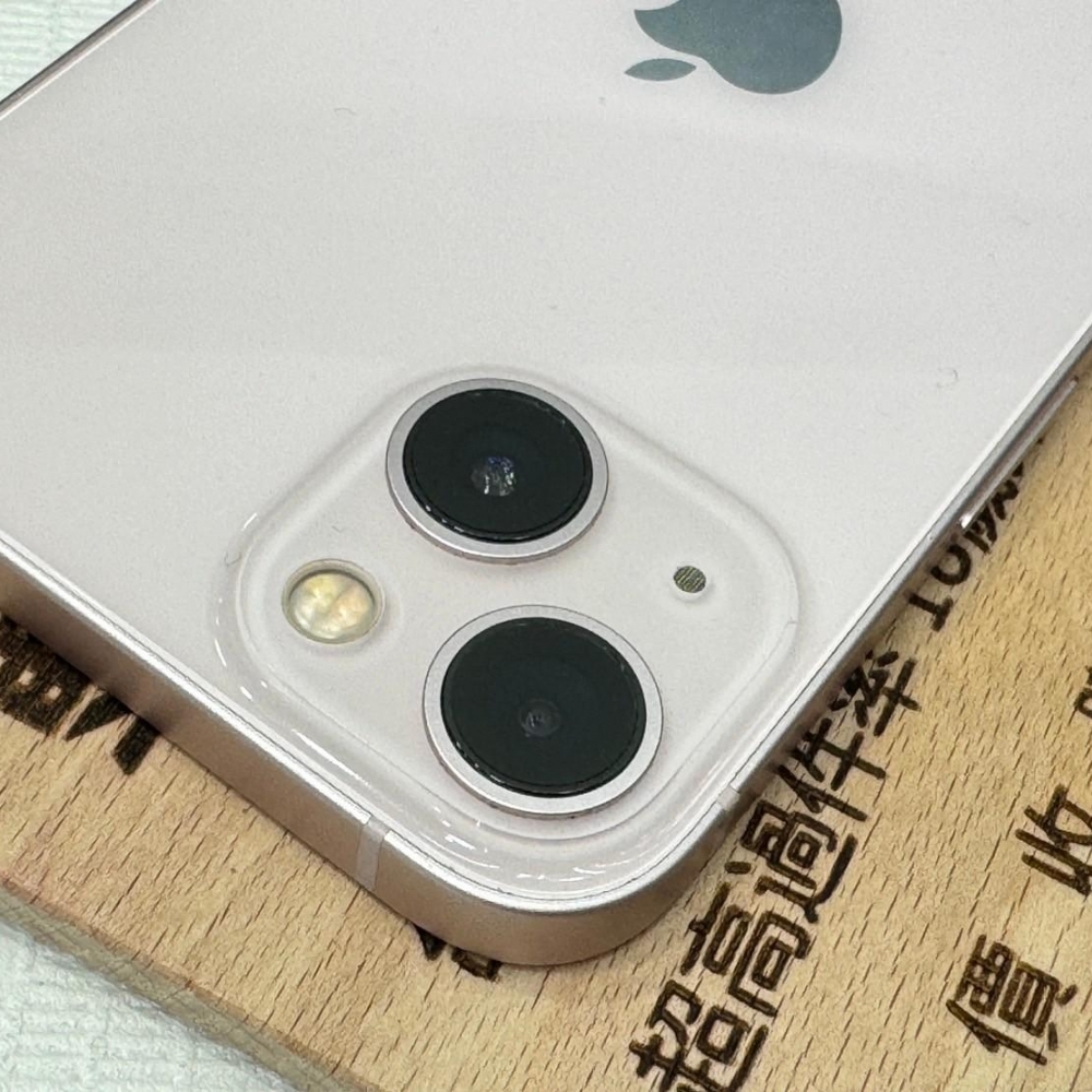 iPhone 13 128G 粉 電池90% 優質福利品 無盒裝 有配件