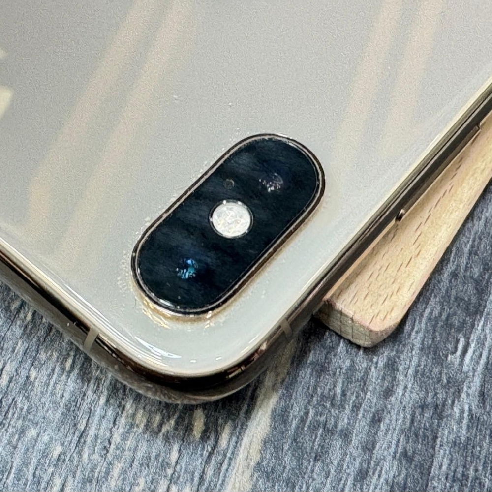 IPhone XS Max 256G 金 無臉部辨識 換過副廠電池 88% 有盒裝有配件 