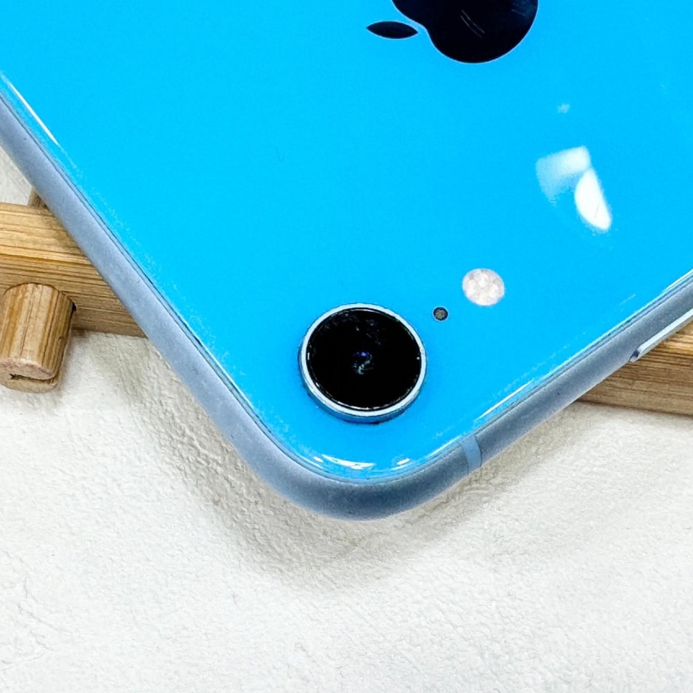 iPhone XR 128G 藍色  電池86% 無盒裝有配件 