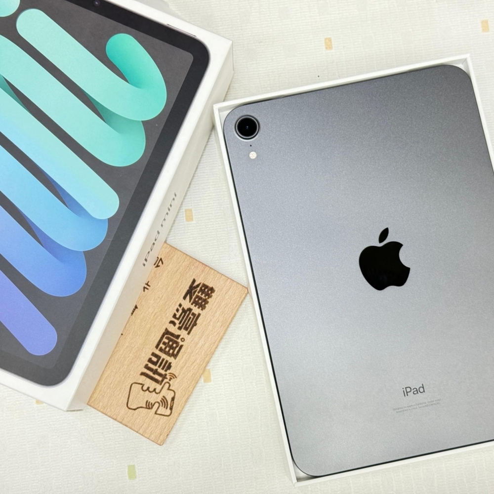 iPad Mini6 64GWifi版  黑色 保固到 2025 /02/16 電池 100%