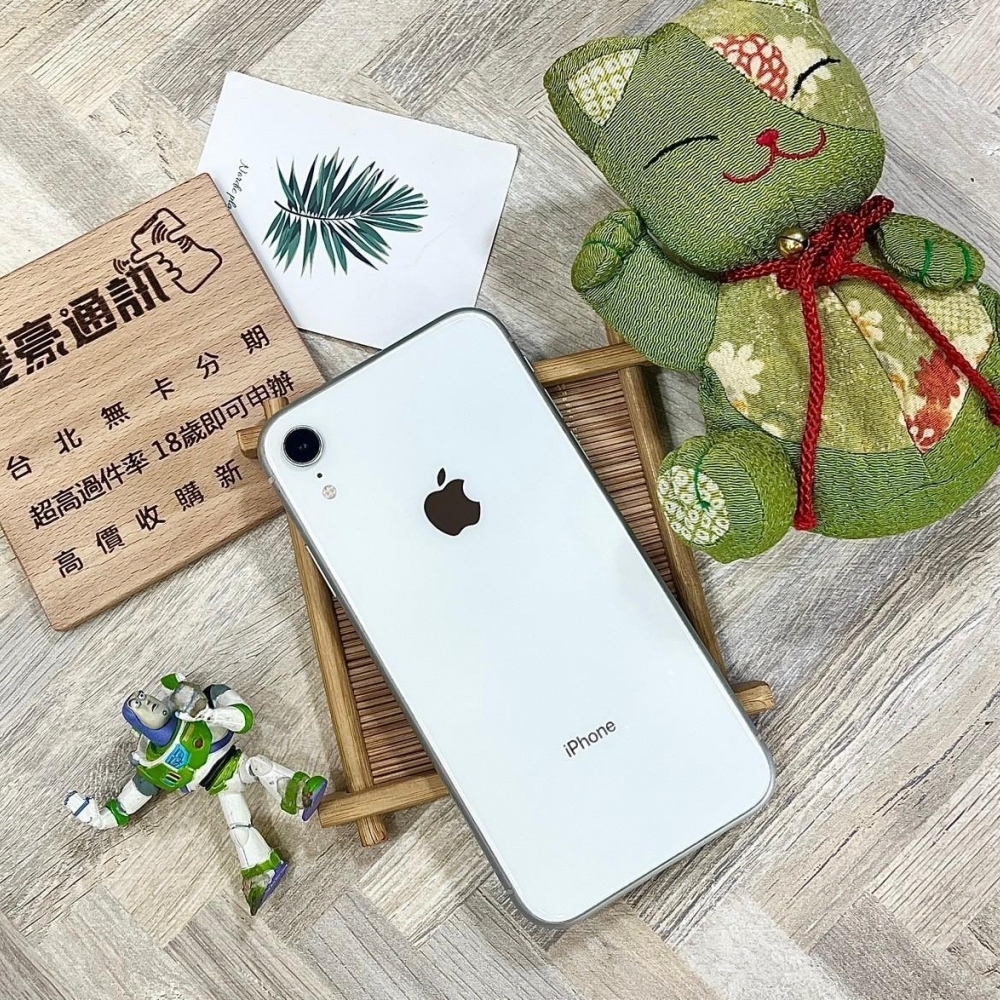 iPhone XR 128G 白 電池80% 4500  27556