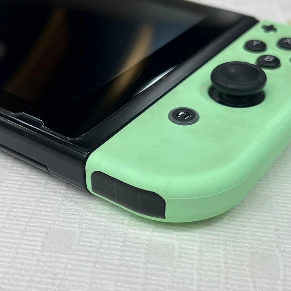 Switch 主機 電力加強版＋４片遊戲卡帶＋副廠搖桿一組 整套一起買 超划算 無盒裝有配件