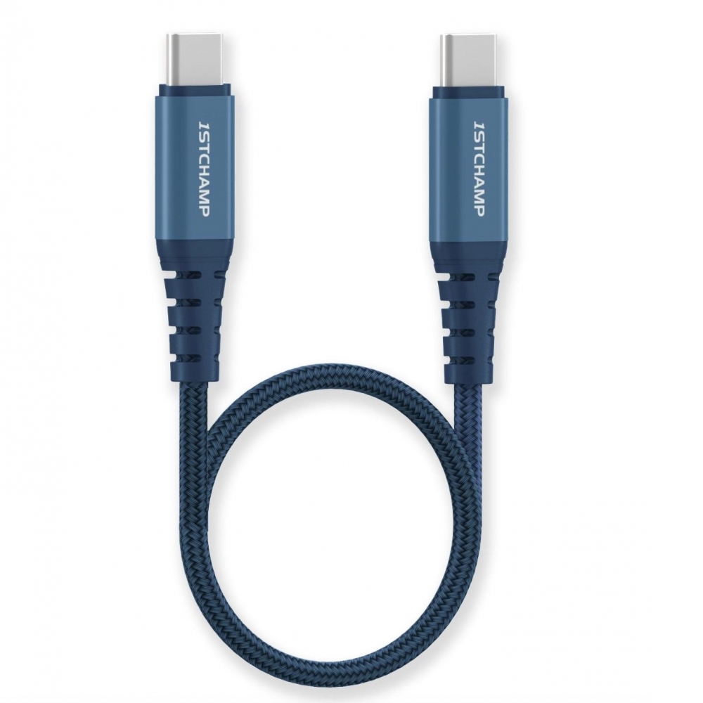 First Champion USB Type-C 至 Type-C Cable, 100W, 尼龍