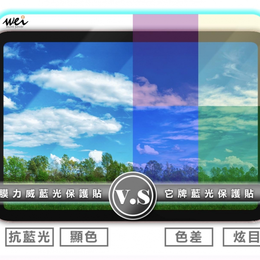 膜力威 Apple iPad 2017 (10.5 吋) 專利抗藍光玻璃保護貼