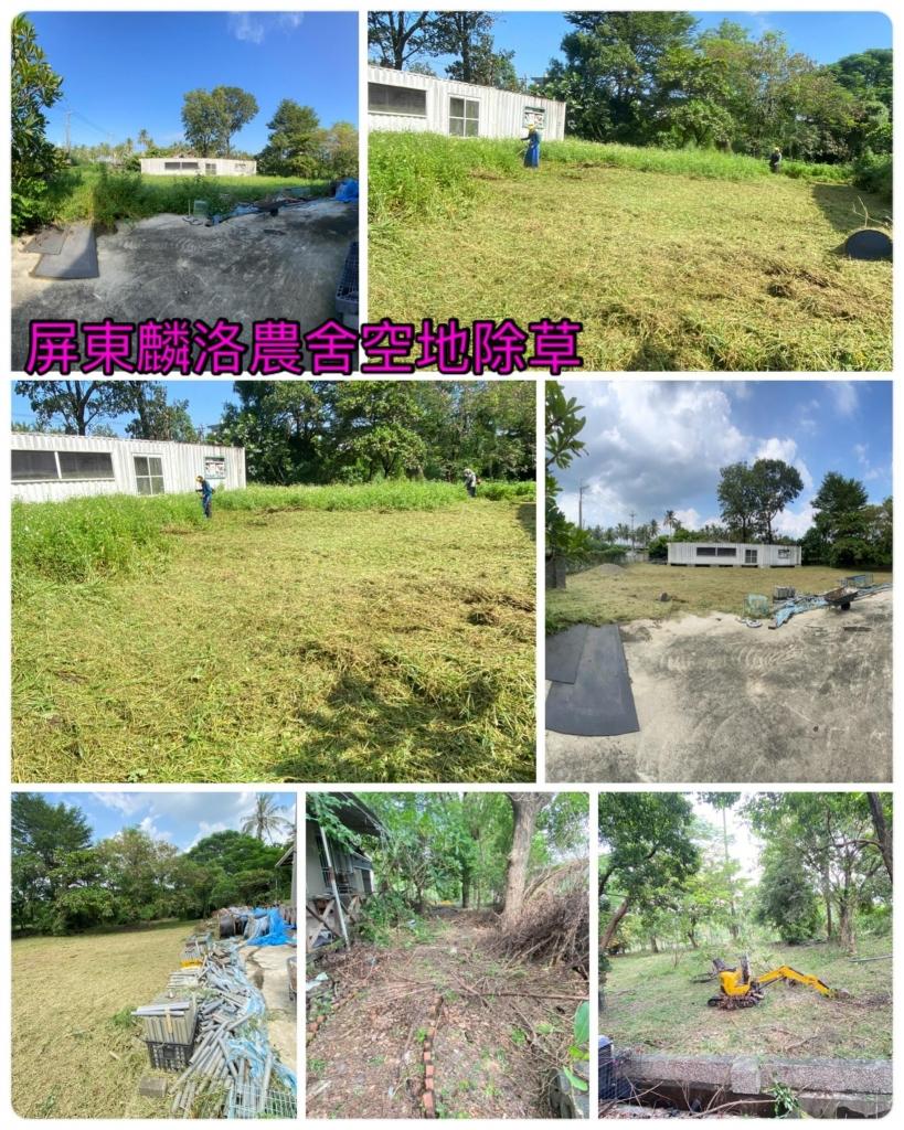 【屏東除草】麟洛農舍空地除草