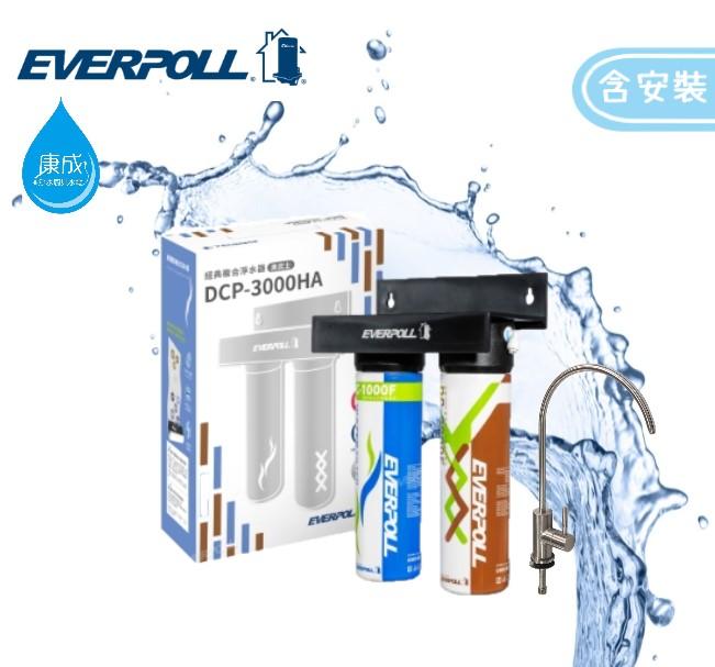 EVERPOLL 經典複合淨水器-黑武士DCP-3000